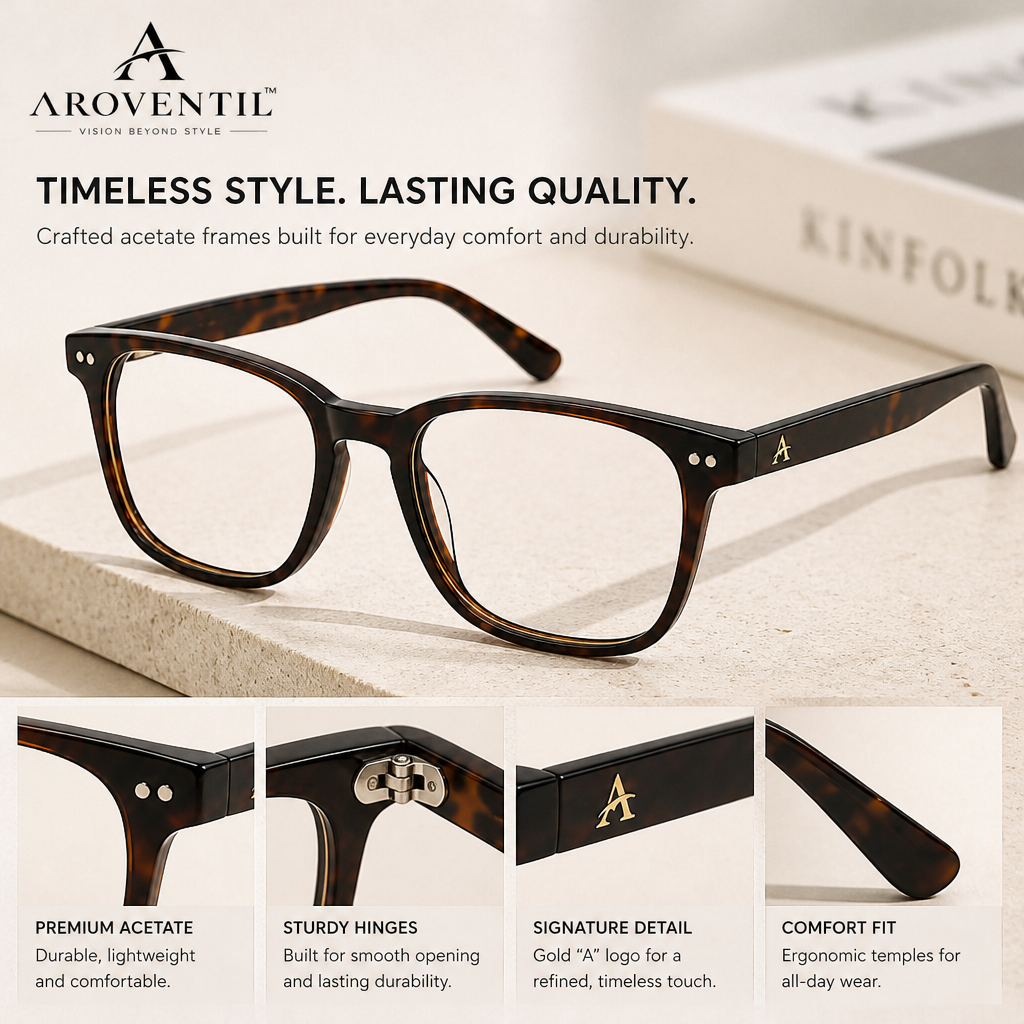 aroventil™ Auremont Classic Acetate Optical Frames — image 6