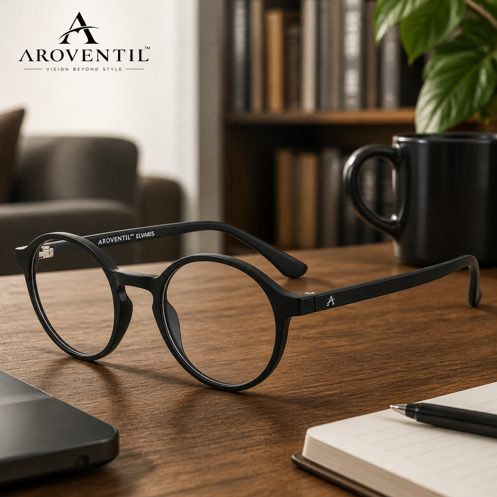 Elvaris Modern Round Optical Frames — image 3