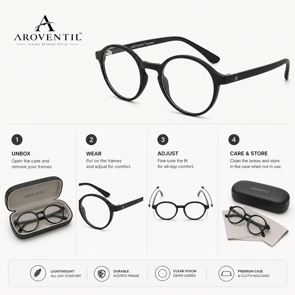 Elvaris Modern Round Optical Frames — image 8