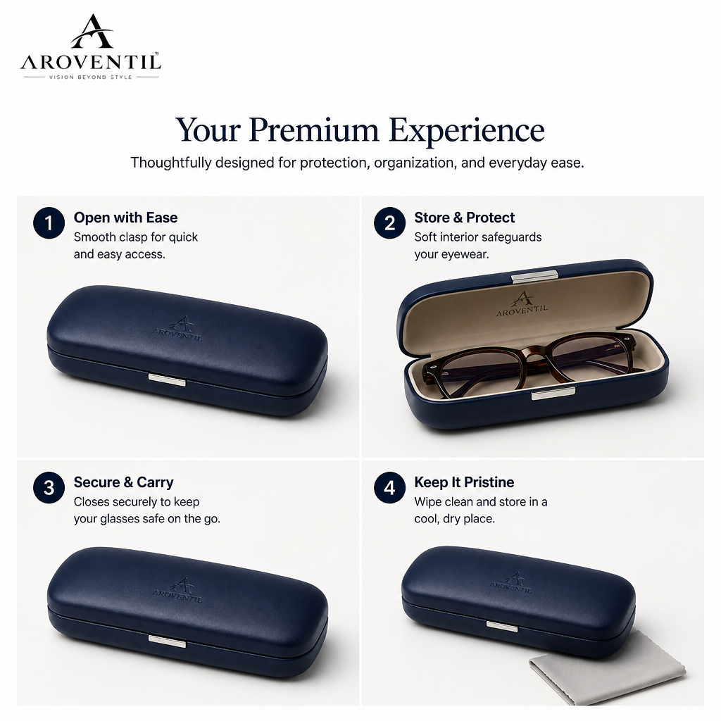 Evermont Premium Hard Shell Eyeglass Case — image 7