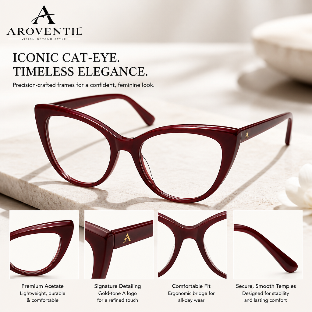 Marvelle Timeless Cat-Eye Optical Frames — image 5