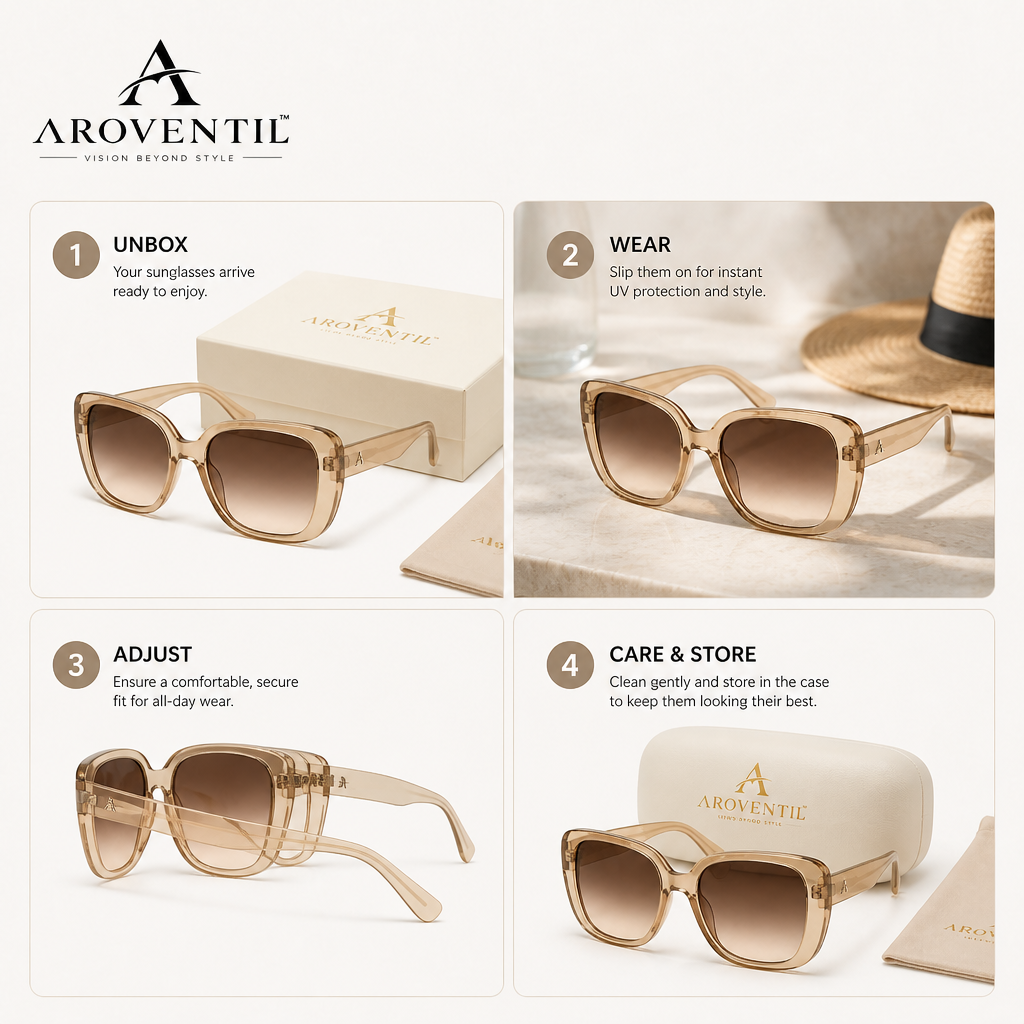 Orlena Oversized UV-Protective Sunglasses — image 4