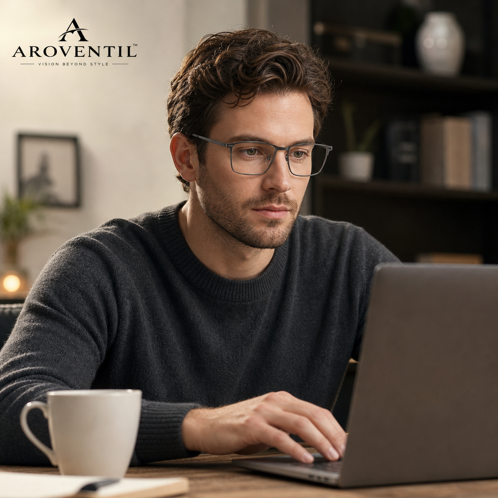 Solvane Lightweight Rectangular Eyeglass Frames — image 6