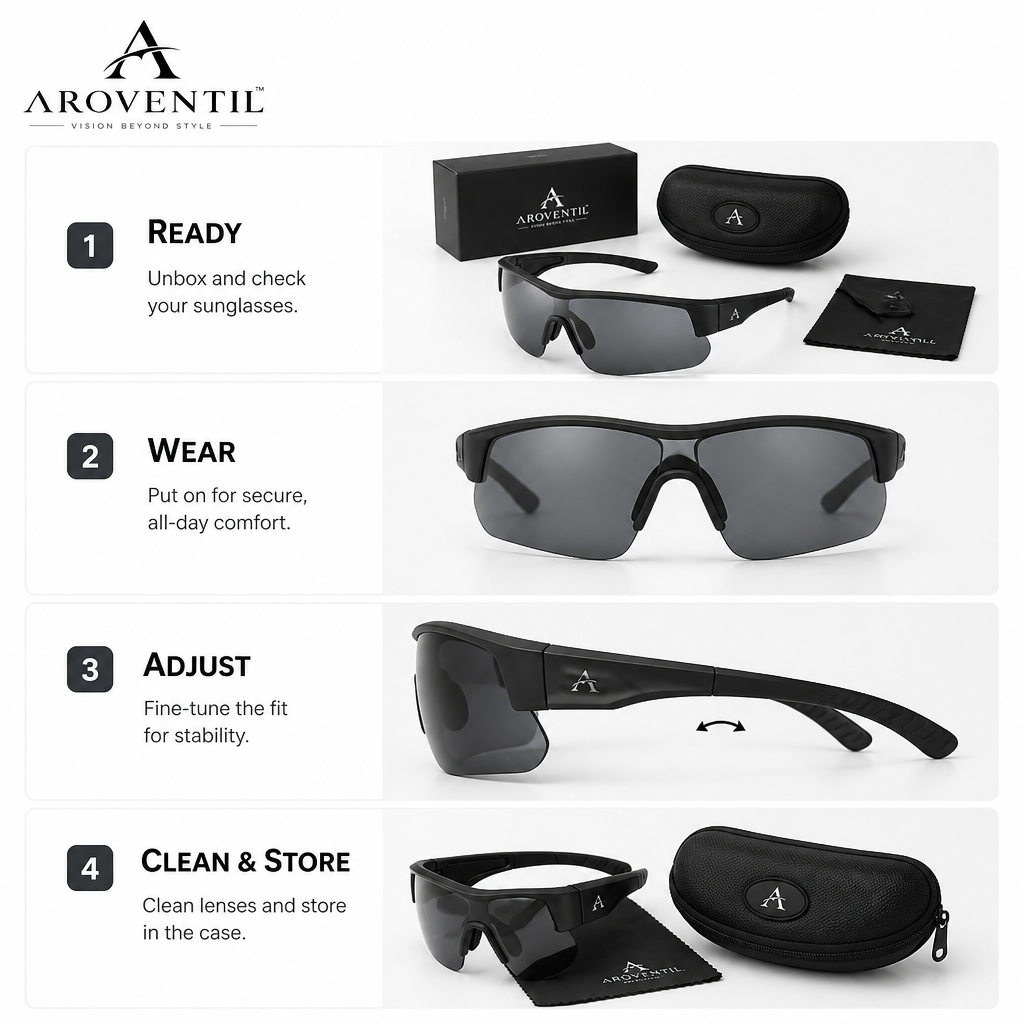 Trevane Sport-Inspired Wraparound Sunglasses — image 8