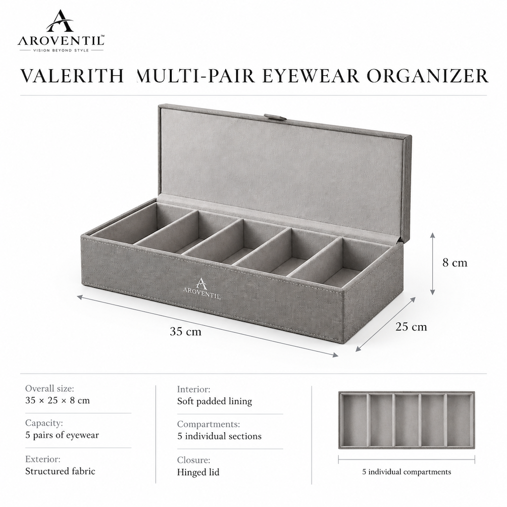 Valerith Multi-Pair Eyewear Organizer — image 8